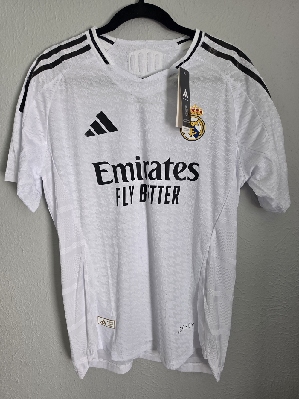 adidas Real Madrid Home Jersey - White and Black